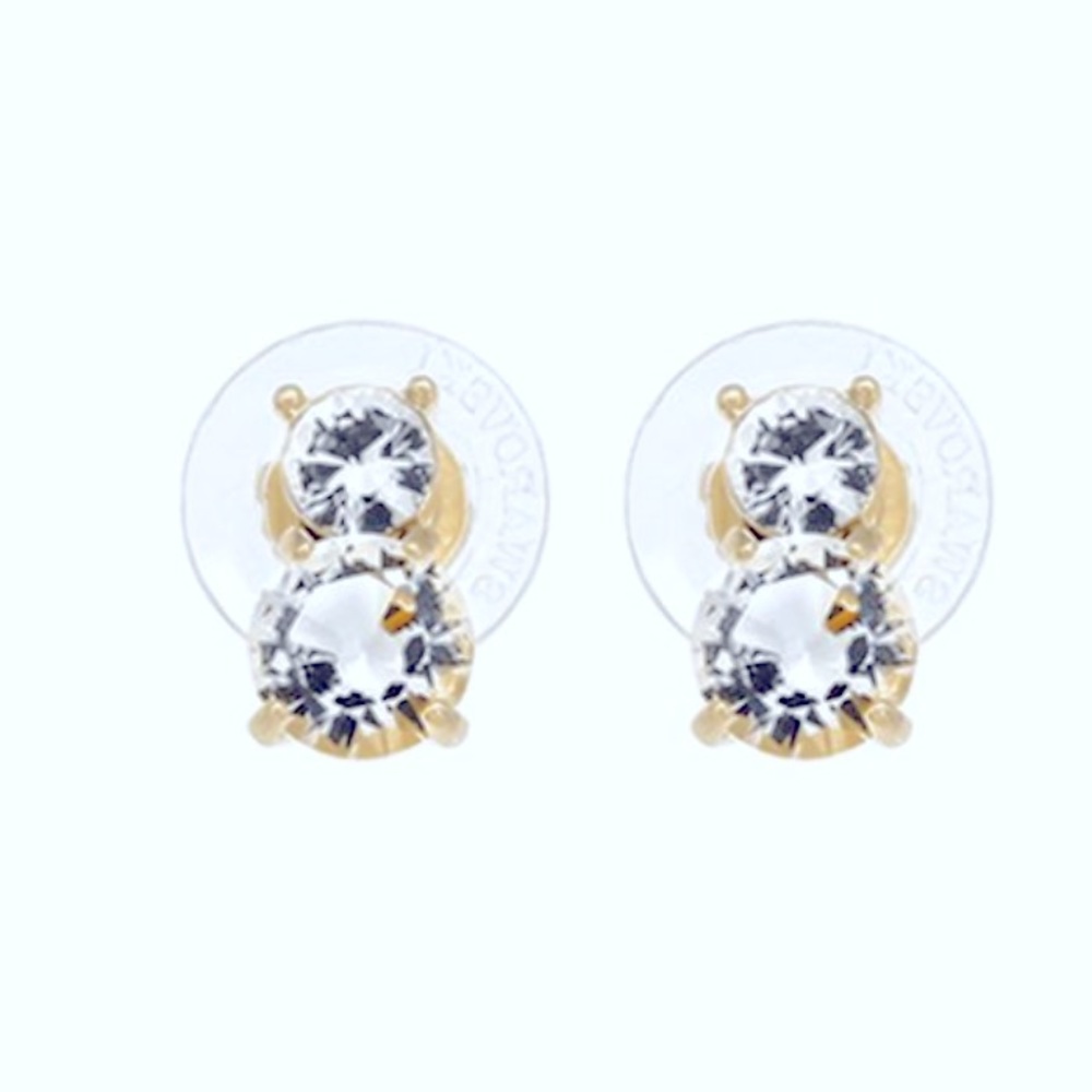 Swarovski Pierced Earrings SOLITAIRE Studs Earring